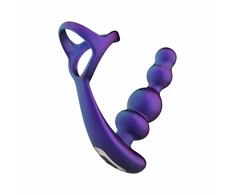 Hueman Stellar Force Vibrating Plug &amp; Dual Ring System, 10 Modes
