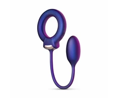 Hueman Vibrating Dual-Purpose Ring with Anal Ball Attachment