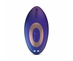 Hueman Voyager Vibrating Plug Violetinė - 10 Modes, Remote Control, Silicone