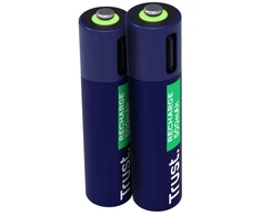 Įkraunama baterija LI-ION AAA 1.5V/500MAH USB-C 2 vnt.
