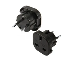 Reach Įkrovimo adapteris UK-EUR juodas