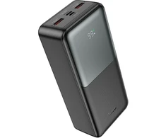 Išorinė baterija Power Bank Hoco J136B 22.5W+PD20W 30000mAh juoda