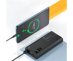 Išorinė baterija Power Bank Reach RR-H33B 22.5W 20000mAh juoda