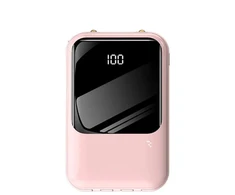 Išorinė baterija Power Bank Reach RR-H726 10W 10000mAh rožinė