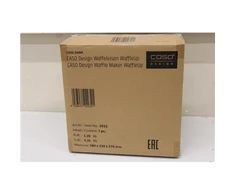 Išparduodama. Caso WaffleUp Vaflinė, 800 W, Stainless Steel, PAŽEISTA PAKUOTĖ | Caso WaffleUp | Vaflinė | 800 W | Number
