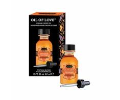 Kama Sutra Oil of Love Tropical Mango 22 ml - Warming Kissable Formula