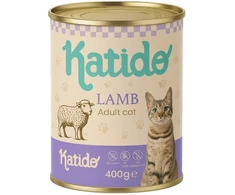 KATIDO ėriena – šlapias kačių maistas – 400g
