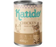 KATIDO vištiena – šlapias kačių maistas – 400g