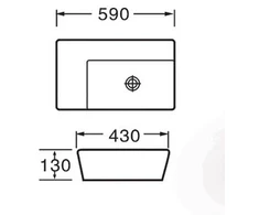 Keramikinis praustuvas GRG-4944