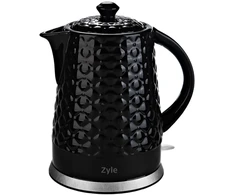 Keramikinis virdulys Zyle ZY18KWS, talpa 1,5 l, juodas
