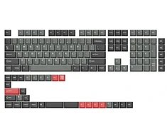 Klaviatūra Keychron Double Shot Cherry PBT Full Keycap Set | Dolch Raudona