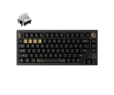 Keychron Juodas Myth Wukong Wireless (WKD-20) – US išdėstymas – TTC Bluish Baltas – Juodas (Juoda) Mechaninė Belaidė Žaidimų Klaviatūra