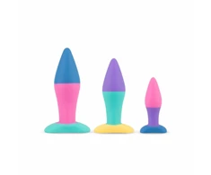 Pmv20 Koda Silicone Anal Training Set 3 Sizes Colorful Design