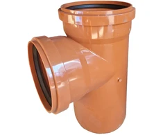 Lietaus nuotekų trišakis 200/200/90°