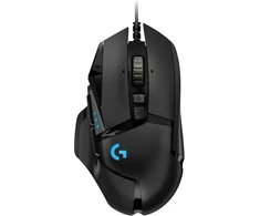 Logitech G502 HERO Juodas USB Optinis Pelė