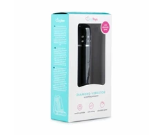 Love Diamond Juodas Intimate Device Textured Multi-Speed 13 cm