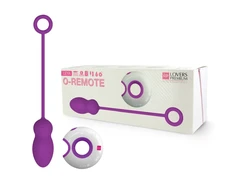 Lovers Premium LoversPremium Leya Remote-Controlled Silicone Egg, Violetinė, USB, Atsparus vandeniui