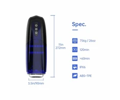 Magic Motion Xone Interactive Intimate Device with App Control Juodas