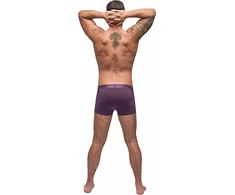 Male Power Avant-Garde Enhancer Short M Eggplant - Silky Comfort Wear