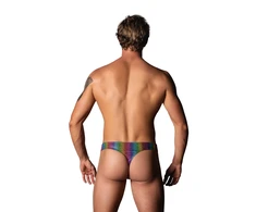 Male Power x Boneyard Cobalt Thong with Discreet Pocket S/M Mėlyna
