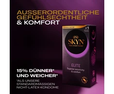 Manix SKYN Elite 20-Pack Ultra-Thin Polyisoprene Vegan Condoms