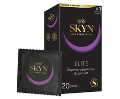 Manix SKYN Elite 20-Pack Ultra-Thin Polyisoprene Vegan Condoms