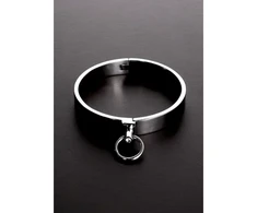 Steel By Shots Master Series Steel Collar With Gemstones, Locking, Size 44 EU / 16 US