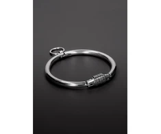 Steel By Shots Master Series Steel Combination Lock Collar Medium - Secure Stainless Design