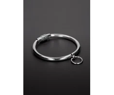 Steel By Shots Master Series Steel Combination Lock Collar Medium - Secure Stainless Design
