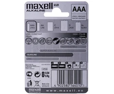 Maxell šarminės baterijos LR-03 AAA 4 vnt.