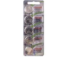 Maxell specialioji baterija CR2025, 5 vnt.
