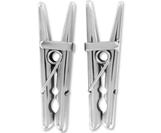 METAL HARD Premium Steel Precision Nipple Clips 8cm with Storage Bag