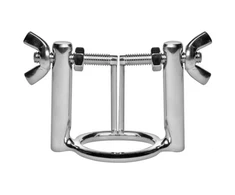 Metal Hard Stainless Steel Glans Ring with Adjustable Urethral System