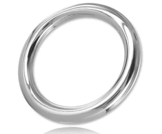 Metal Hard Steel Performance Ring 8mm x 40mm - Polished Finish