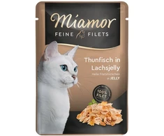 Drėgnas Kačių Maistas - Miamor Suaugusiųjų, Lašiša Ir Tunas, 100 g
