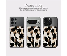 Dėklas MIO Leopard Magsafe Case Compatible Card Holder