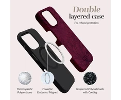 Dėklas MIO Berry Blooms Magsafe Compatible for iPhone 17 Pro