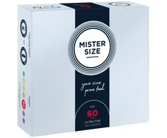 Mister Size 60 mm Condoms 36-Pack - Tailored Comfort &amp; Secure Fit