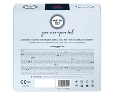 Mister Size 60 mm Condoms 36-Pack - Tailored Comfort &amp; Secure Fit