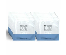 Mixgliss Natural Vanduo-Based Lubricant 12x4ml Single-Dose Packs Unscented