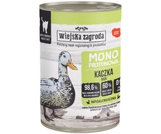 Drėgnas Kačių Maistas - WIEJSKA ZAGRODA Monoprotein antiena 400g Be Grūdų
