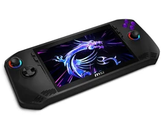 MSI Claw 7 AI+ A2VM-031PL portable game console 17.8 cm (7") 512 GB Jutiklinis ekranas Wi-Fi Juodas