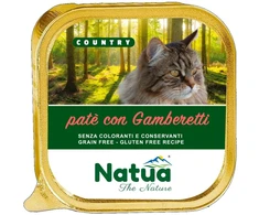 NA2 NATUA Country Shrimp – šlapias kačių maistas – 100g