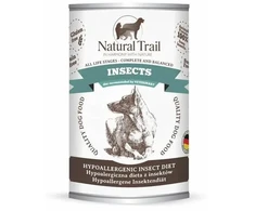 NATURAL TRAIL Dog Vabzdžiai - šlapias šunų maistas - 350g
