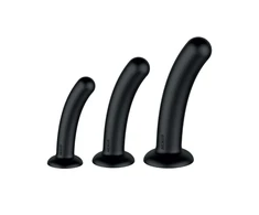 Nexus Dilator Set Silicone Intimate Training Kit Juodas (S/M/L)