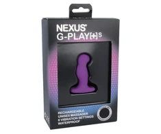 Nexus G-Play Plus Small Intimate Massager Violetinė 6 Modes Atsparus vandeniui