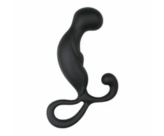 Nexus Revo Curved Prostate Massager Juodas - Ergonomic Silicone Device