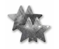 Bristols 6 Nippies Solid Nightfever Star Designer Lingerie Covers, Size B