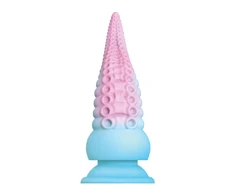Nobu Tiki Multi Fantasy Silicone Model with Suction Cup, 10 Modes