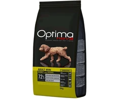 OPTIMANOVA Adult Mini Digestive triušiena & bulvės – sausas Maistas šunims – 6kg